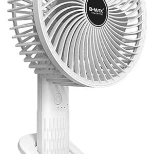 Ventilador Recarregável Portátil BMAX BM-F1095 Silencioso USB Mesa Viagem 3 Velocidades