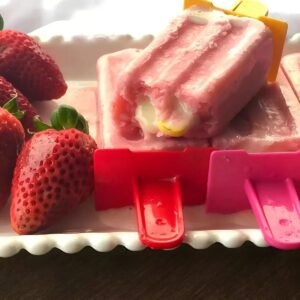 Forma Para Sorvete Picolé Plasútil 4 Cavidades Reutilizável Livre De BPA Colorida
