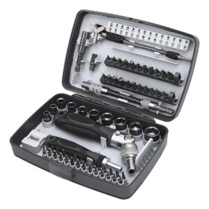Conjunto de Chaves de Fenda com Catraca 68 em 1 ELETROMEX EL-1708 Ergonômico Profissional