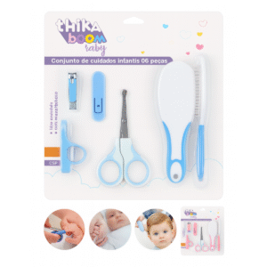 Kit Cuidados E Higiene Para Bebês 06 Peças
