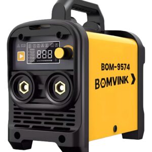 Máquina de Solda Inversora Portátil Bomvink BOM-9574 220V com Display Digital para Eletrodo até 3.2mm em Aço e Ferro.