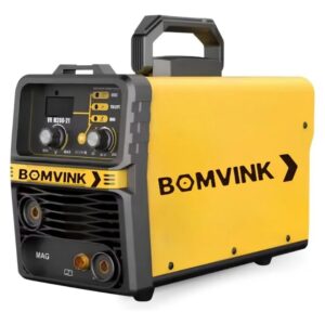 Máquina de Solda Inversora Bomvink BOM-9572 Portátil Bivolt Display Digital Eletrodo até 3mm