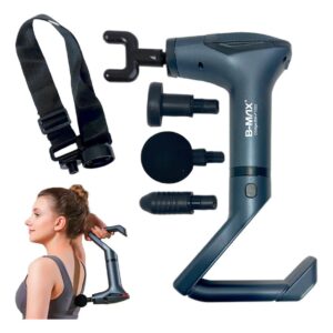 Massageador Elétrico Profissional B-MAX BM-F1022 Portátil 6 em 1 Alívio de Tensões Musculares