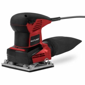 Lixadeira Orbital Multilaser HO055 240W 220V Elétrica para Lixamento em Madeira e Acabamento