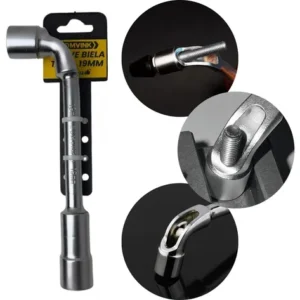 Chave Biela Tipo L 19mm Bomvink BOM-1222 Reforçada Profissional para Mecânica e Manutenção