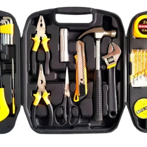 Caixa de Ferramentas Bomvink BOM-3903 Kit com 27 Peças  Uso Doméstico e Profissional