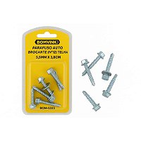 Kit Parafusos Auto Brocante N12 Telha 3,8cm Bomvink BOM-5323