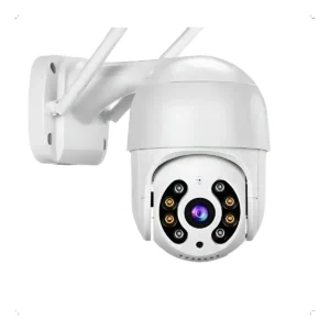 Camera IP WiFi Kapbom KA-S068 PTZ Full HD 1080p Externa IP66 Visao Noturna Audio Deteccao Movimento
