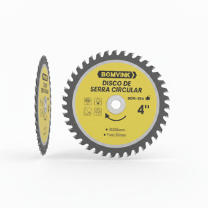 Disco de Serra Circular Bomvink BOM-5116 para Corte em Madeira MDF Compensado