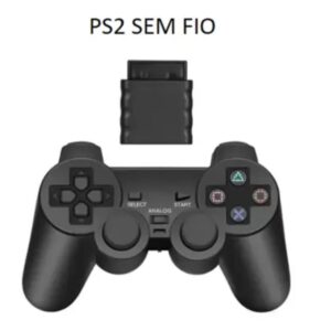 Controle Analógico Sem Fio para PS2 MM-SBP2 Minimen