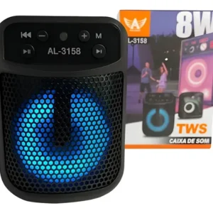 Caixa de Som Bluetooth Altomex AL-3458 20W Portátil Bateria Recarregável Som Potente