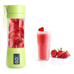 Liquidificador Portátil NO HM-03 Mini 380ml Recarregável USB 6 Lâminas Inox Acrílico