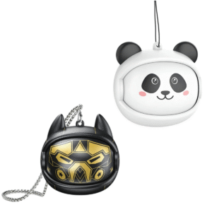 Fone de Ouvido Bluetooth 5.3 J-60 Bichinho Animal Fofo Com Corrente Case Recarregável TWS Estéreo Portátil Som Potente
