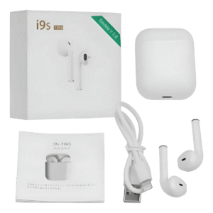 Fone Bluetooth i9S TWS Sem Fio Microfone Estojo Recarregável Som Estéreo Android iPhone