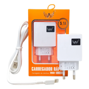 Carregador Altomex AL-9307-5G Para iPhone 5.1A Turbo Rápido 2 USB Bivolt Fonte Lightning