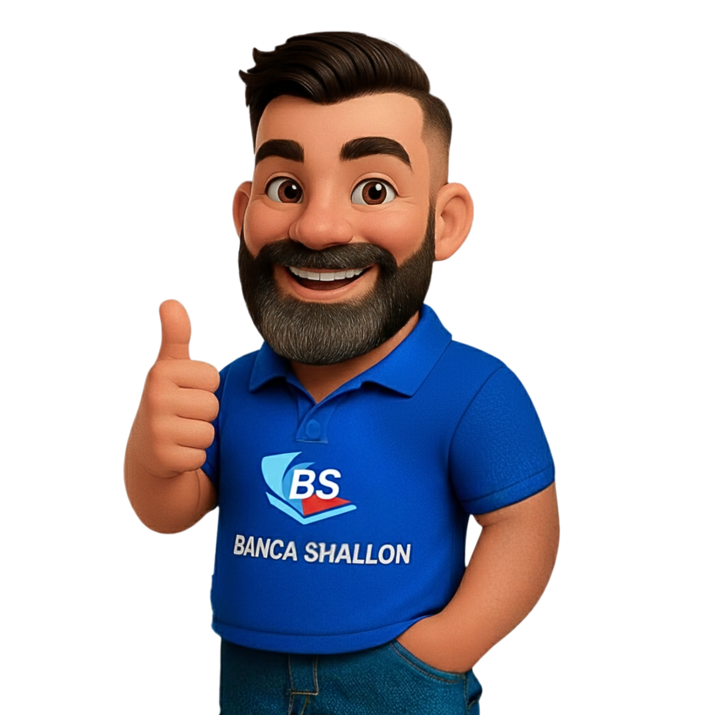 Mascote Banca Shallon