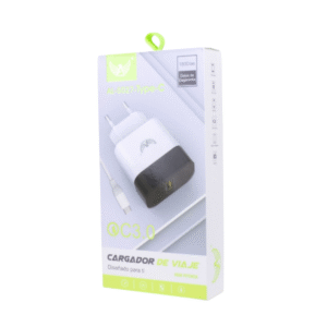 Carregador de Viagem Altomex AL-5027 Type-C Carregamento Rápido USB-C Bivolt