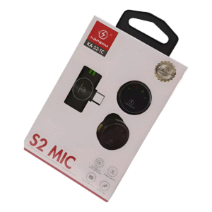 Microfone de Lapela Kapbom KA-S2-TC Tipo C para Celular Gravação Vídeo
