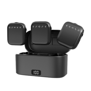 Microfone de Lapela Eletromex EL-1440 P2 para Celular Câmera Gravação