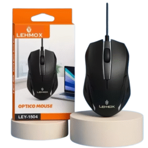 Mouse Sem Fio Lehmox LEY-1504 Wireless USB Ergonômico Alta Precisão