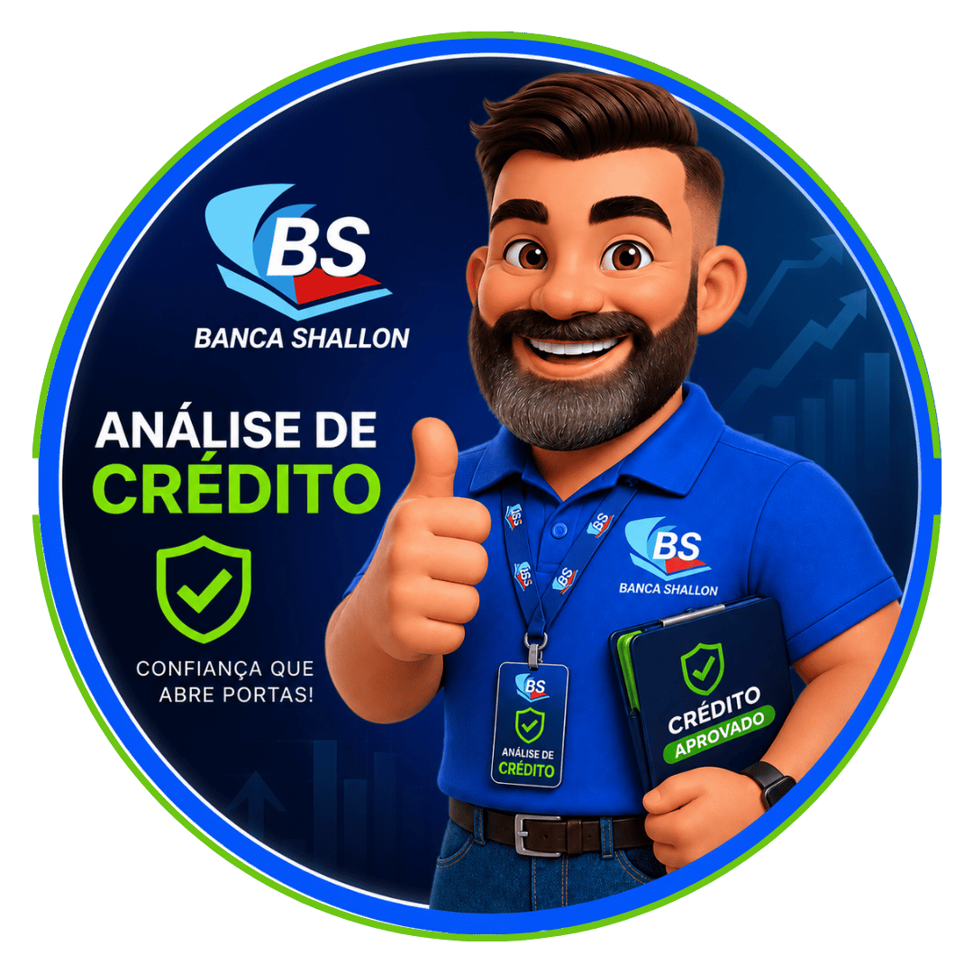 Consultor de crédito da Mundo Banca Shallon dando aprovação de crédito
