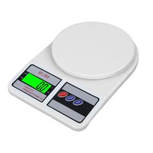 Balança Digital de Precisão Cozinha 10kg Cor Branco B-MAX
