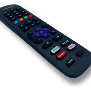 Controle Remoto FBG-9091 TV Smart AOC Roku Botões Netflix YouTube Globoplay Prime Video Compatível Fácil Navegação