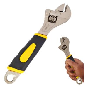 Chave Inglesa Ajustável 8 Polegadas Bomvink BOM-1285 Profissional Aço Para Mecânica Hidráulica Manutenção em Geral