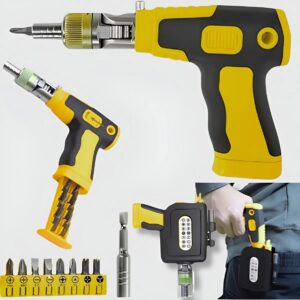 Kit Chave Catraca Profissional 1/4 Bomvink BOM-3118 15 Peças Soquetes Aço Reversível Mecânica