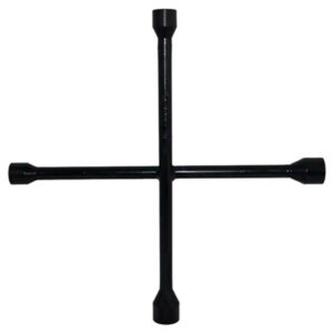 Chave de Roda Cruz Bomvink BOM-1210 Universal Reforçada para Troca de Pneus Automotiva