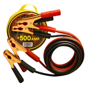Cabo de Chupeta Bateria Bomvink 500A 2 Metros Auxiliar Partida Automotiva Reforçado