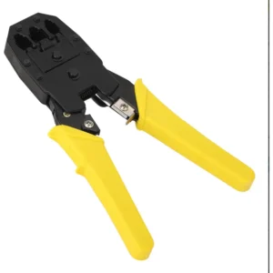 Alicate de Crimpar RJ45 RJ11 RJ12 Cabo de Rede Bomvink BOM-1703 Profissional