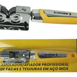 Amolador Profissional de Facas e Tesouras Bomvink BOM-1549 Afiador Multiuso Alta Performance