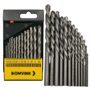 Jogo De Brocas Bomvink BOM-5030 13 Peças Multiuso Para Madeira Metal E Concreto