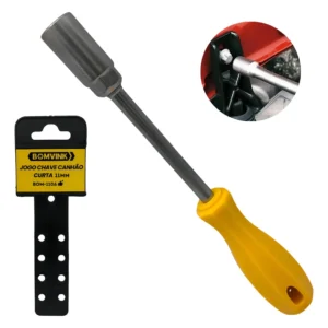 Chave Canhão Curta 11mm Bomvink BOM-1101 Aço Resistente Uso Profissional