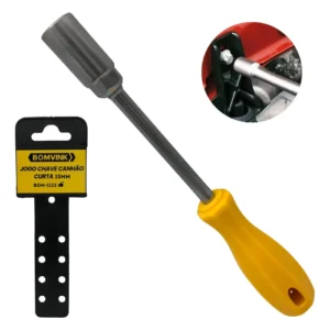 Chave Canhão Curta 15mm Bomvink BOM-1112 Aço Resistente Uso Profissional