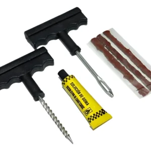Kit Reparo de Pneu Bomvink BOM-3626 6 Peças Emergência Automotiva
