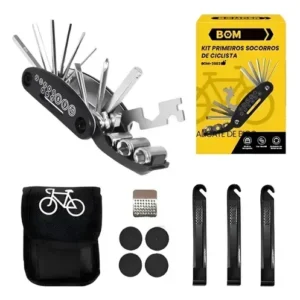 Kit Ferramentas para Bicicleta Bomder BOM-3602 Chaves e Soquetes Multiuso