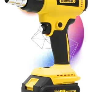 Soprador de Ar Quente Pistola Térmica 2000W Ajuste Profissional Bivolt Uso Geral