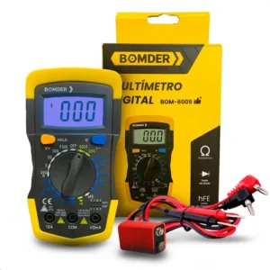 Multímetro Digital Bomvink BOM-6009 Profissional com Display LCD