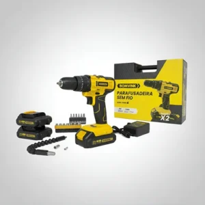 Parafusadeira de Torque 21V Bomvink BOM-9969 Ajustável Sem Fio