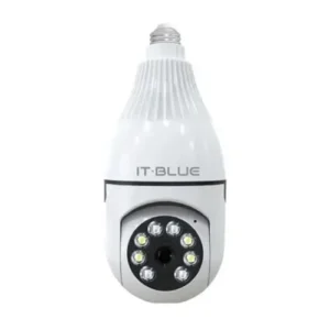 Câmera de Segurança IP Wi-Fi It-Blue SC-B14 Panorâmica LED 3W Visão Noturna Monitoramento Remoto