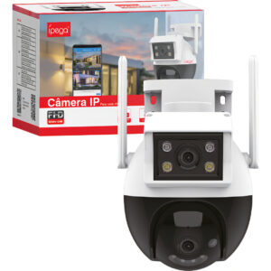 Câmera de Segurança IP Wi-Fi Ípega KP-CA199 HD Visão Noturna Detecção de Movimento Monitoramento Remoto