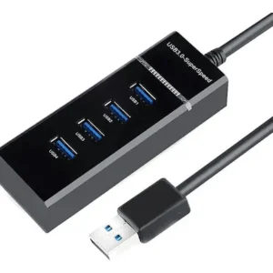 Hub USB 4 Portas Lehmox LEY-200 Extensor USB 2.0 Multiplicador de Portas Alta Velocidade