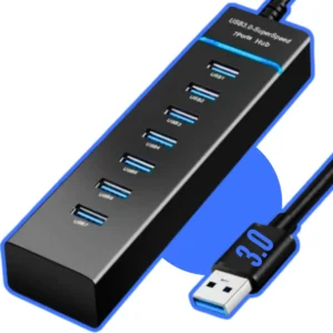 Hub USB X-Cell XC-HUB-7 7 Portas USB 2.0 Alta Velocidade Extensor USB Para Notebook PC