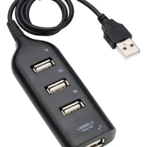 Hub USB Lehmox LEY-11 4 Portas USB 2.0 Expansor de Portas