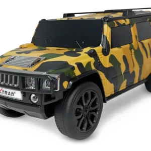 Caixa de Som Bluetooth Jeep Hummer Altomex WS-590 Portátil RGB Recarregável USB FM P2