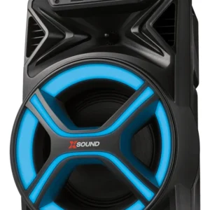 Caixa de Som Amplificada Mondial CM-400-L 400W RMS Bluetooth USB FM Karaokê Bivolt Preta