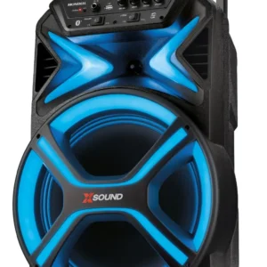 Caixa de Som Amplificada Mondial CM-550L 550W RMS Bluetooth USB FM Karaokê Bivolt