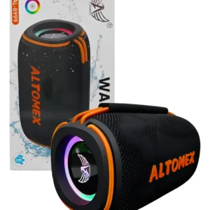 Caixa de Som Amplificada Altomex AL-8999 1500W Bluetooth USB Karaokê Festa Bivolt